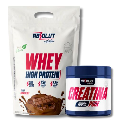 Whey + creatina oferta absolut